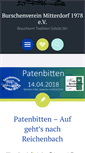 Mobile Screenshot of bv-mitterdorf.de